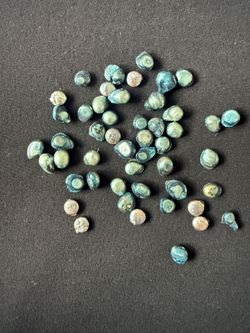 48 Peacock Baroque Freshwater Pearls Undrilled – Loose Natural Pearl Lot for Jewelry Making