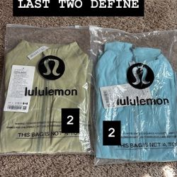 LAST TWO DEFINE LULULEMON