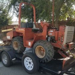 Ditch Witch Ride On Trencher