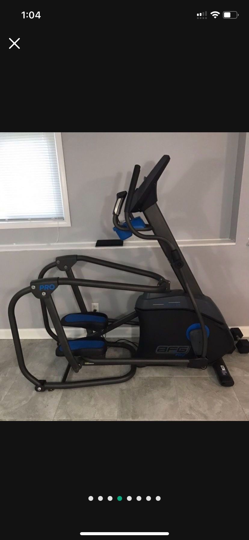 Elliptical AFG Pro ai Incline Trainer