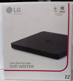 LG  Ultra Slim DVD Writer  GP63