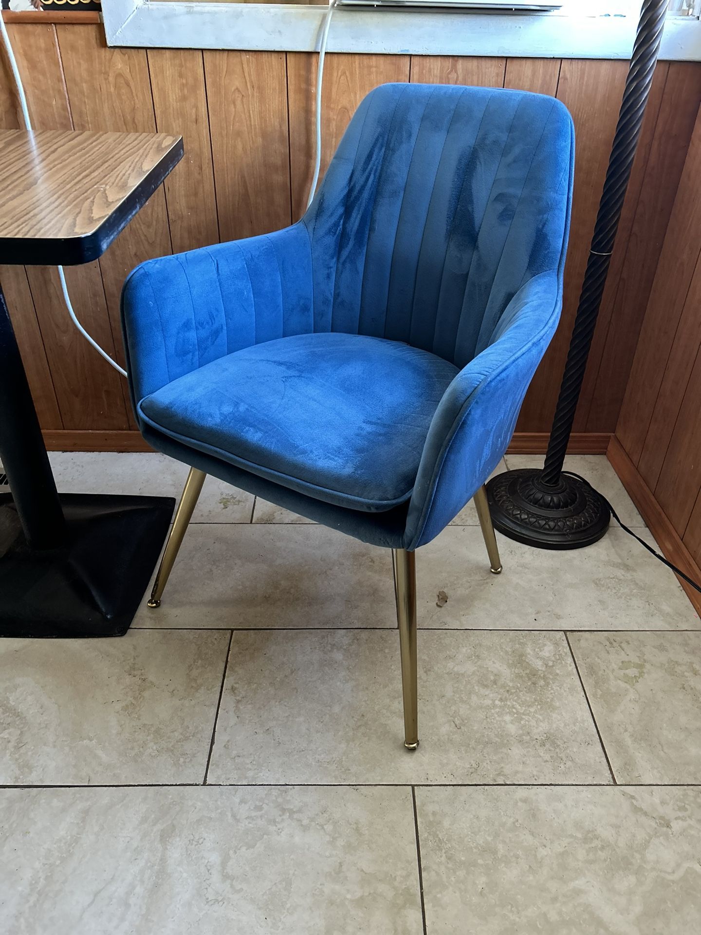 2 Blue Chairs