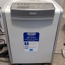 Delonghi 40 Pint Dehumidifier 