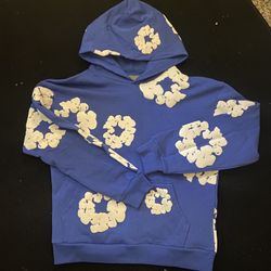 Denim Tear Royal Blue Hoodie - S