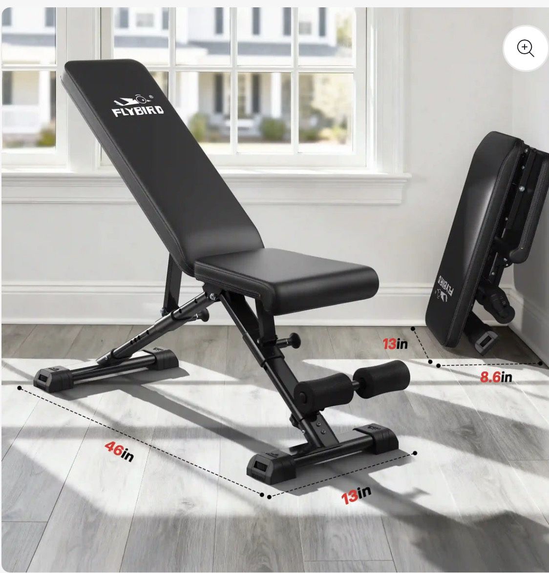 Flybird Owl Lite Adjustable Weight Training Bench
