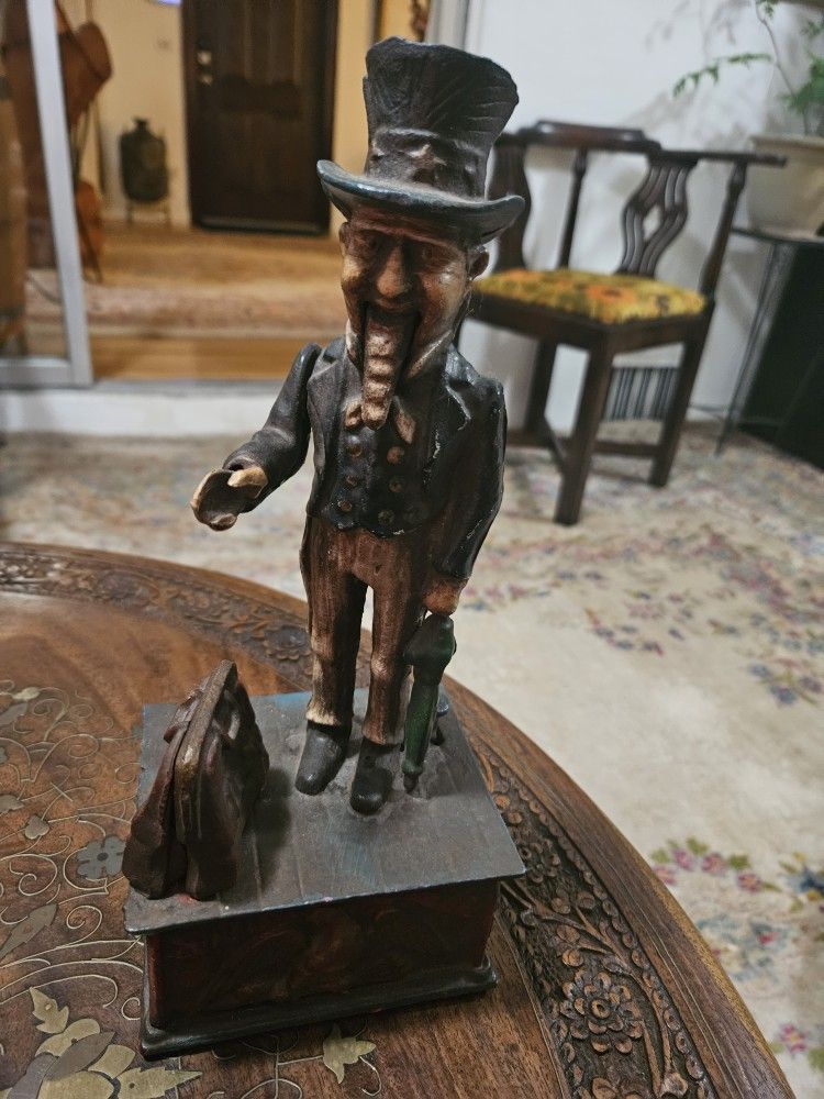 Uncle San Cast Iron Bank