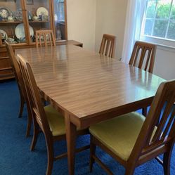 Mid Century Dining Room Table And Chairs 