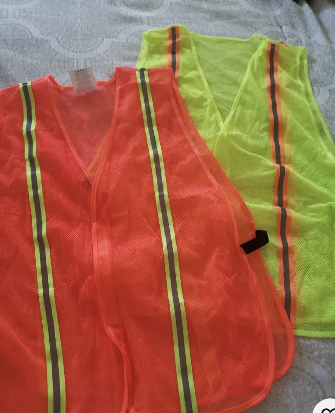 Men’s Mesh Reflective Vests One Size