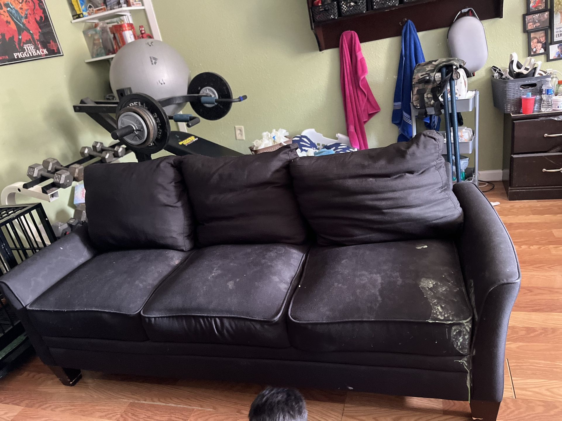 Free Black Couch