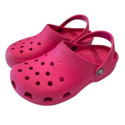 Crocs J3 Clogs Classic Slip On Sandals Summer Water Shoes Kids Size 3