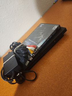 Ps2 slim cables and king kong game  only