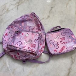 Barbie Backpack Pack & Lunchbag 