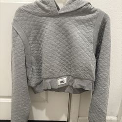 Alo Yoga Cropped Hoodie Size M 