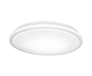 Commercial Electric 12 in. Low Profile LED Flush Mount Round Closet Light Fixture 1100 Lumens 3000K 4000K 5000K Dimmable Hallway Stairwell @E7-210