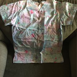 Scrub Top Floral