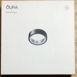 New Oura Ring 4 Black Size 10