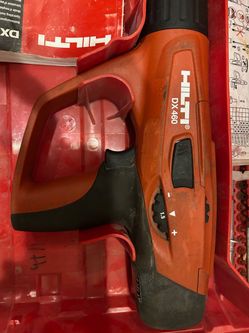 Hilti DX 460 with X-460-F8 Guide and Manual