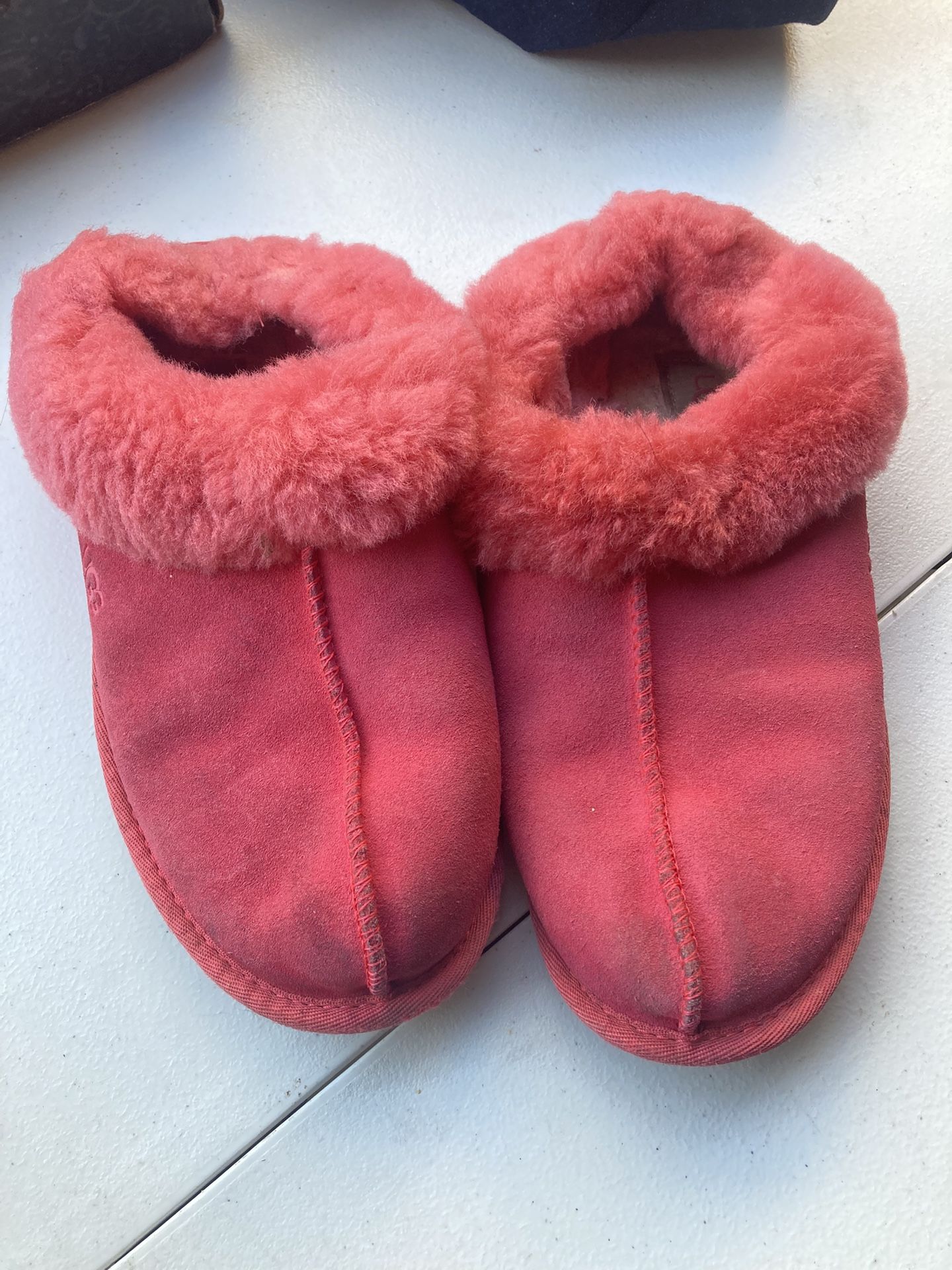 Ugg Pink Slippers Shoes