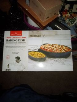 Brand New Emeril Lagasse 2-piece Baking Dish