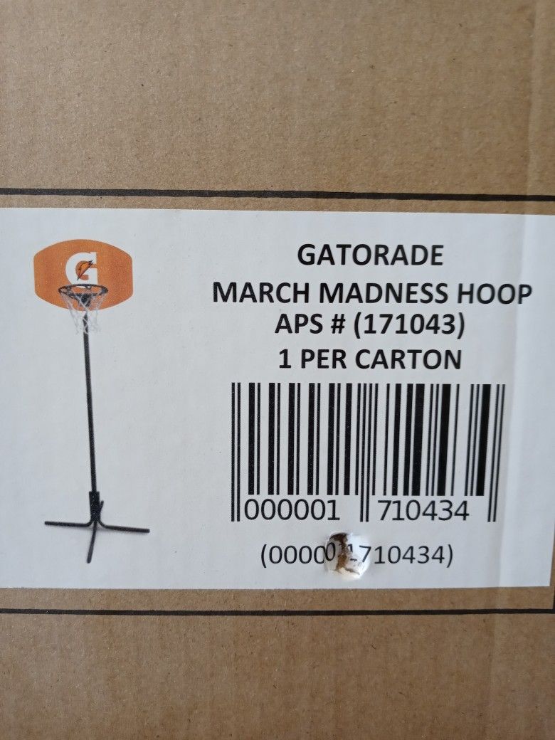 Gatorade basketball hoop