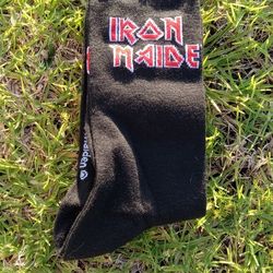 IRON MAIDEN SOCKS 1 PAIR SIZ 7-12