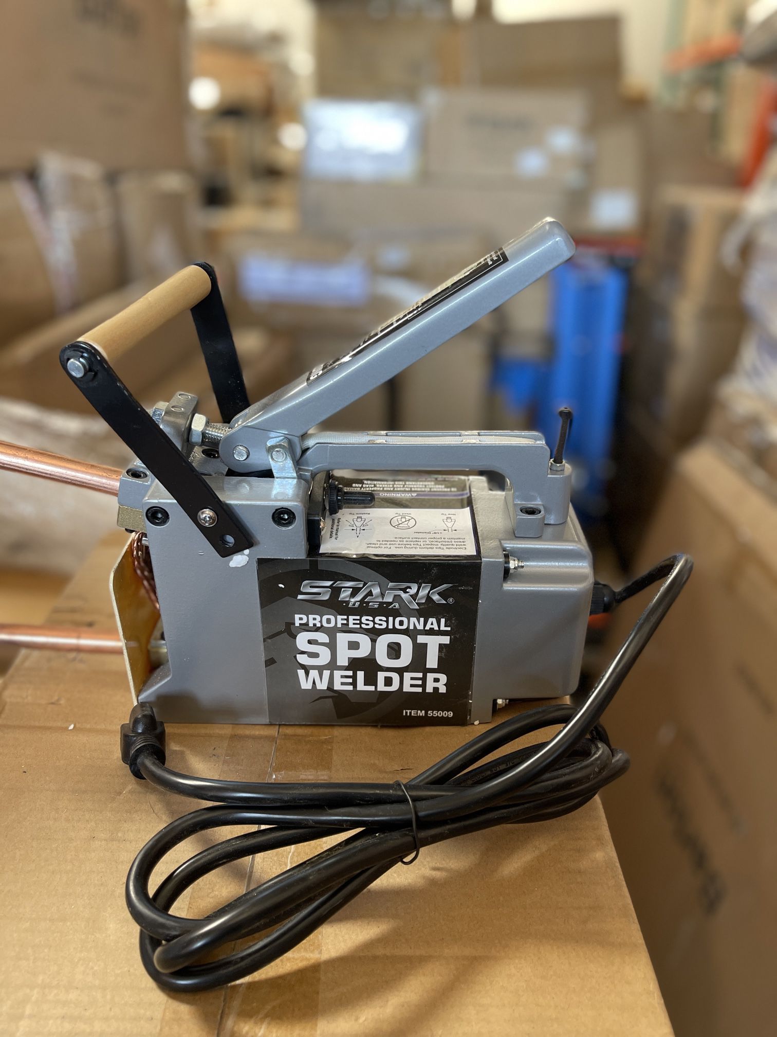 Spot Welder 1/8" 120V Electric Single Phase Portable Handheld Welding Machine Tip Gun