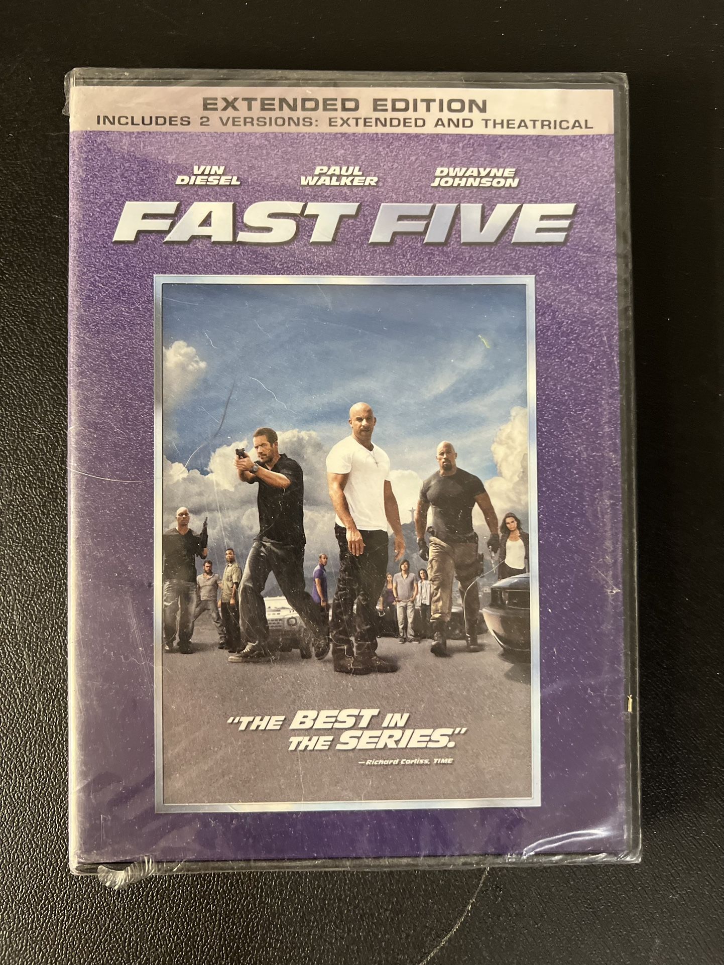 Fast Five (DVD, 2011, Extended Edition) Vin Diesel Dwayne Johnson New Sealed