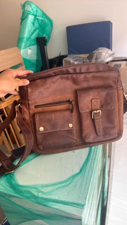 Leather Visconti bag
