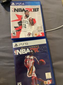 NBA 2K18 PS4 and NBA 2K21 PS5 Bundle
