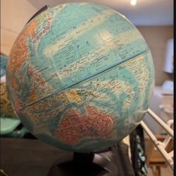 Globe Master 12 Inch World Globe Great For Desk School 