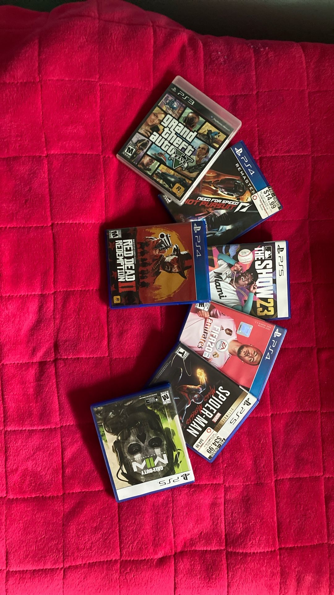 PS3,PS4, & PS5 GAMES