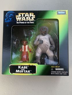 Star Wars Power of the Force Kabe and Muftak (Exclusive) MISB