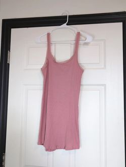 Large pink Victorias secret long y2k layering tank top