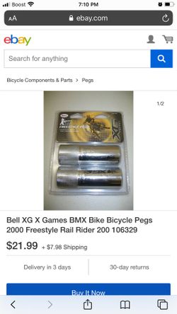 BMX bike pegs