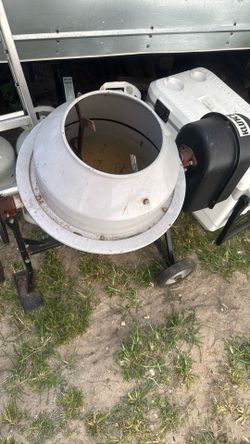 Cement mixer working good condition