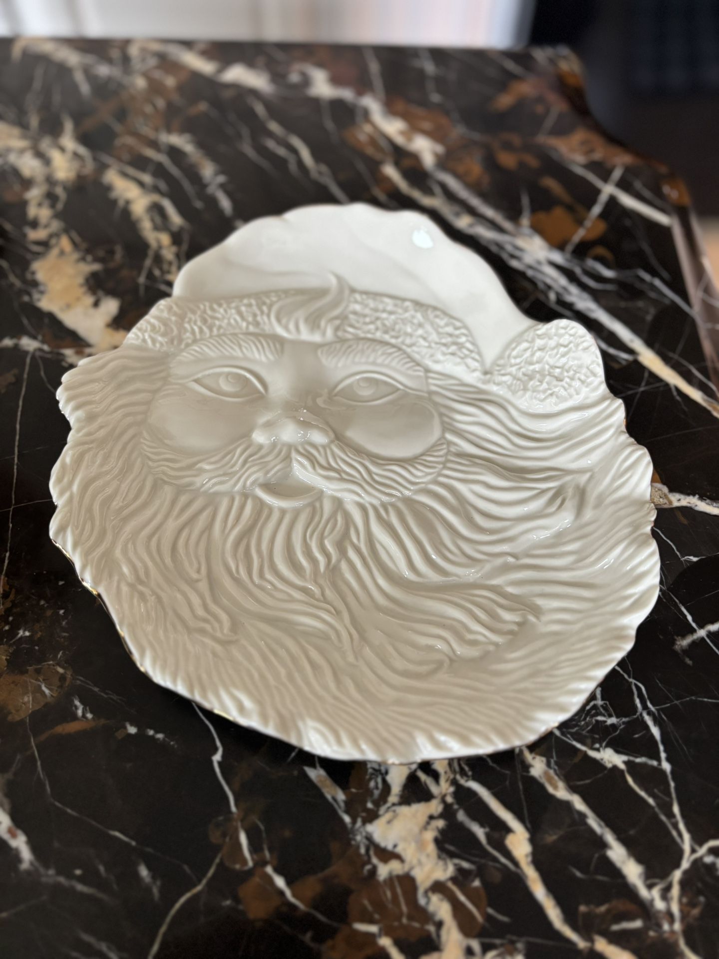 Mikasa Holiday Santas Cookie Plate