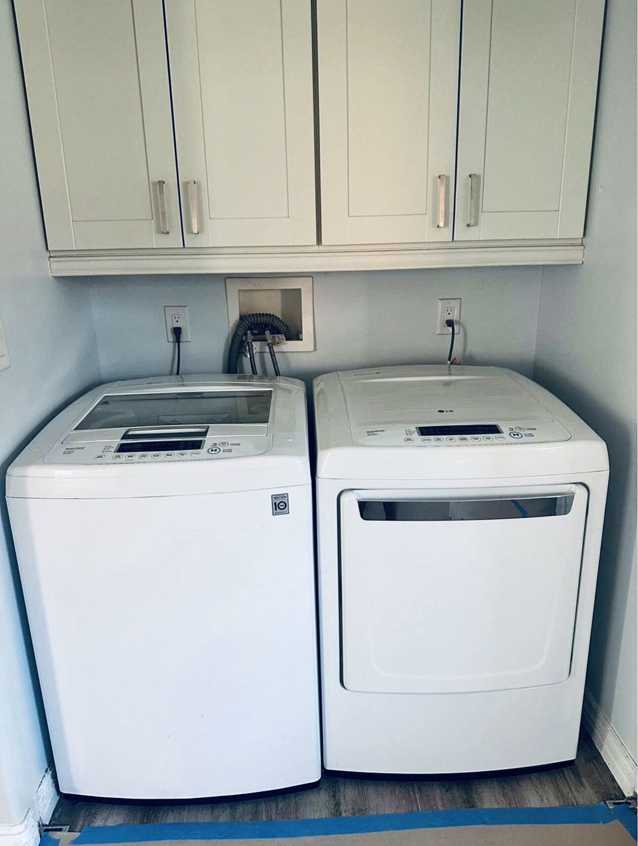 LG washer and electric dryer