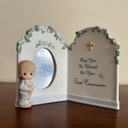 Precious Moments by Enesco My First Communion Day Picture Frame IOB