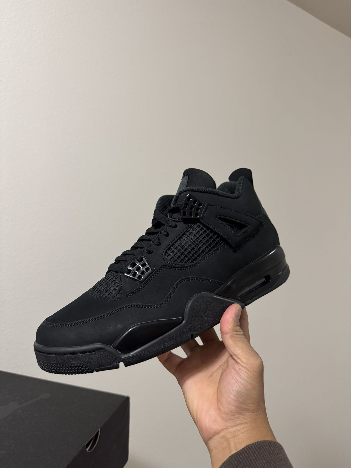 Jordan/Nike Black Cat 4s Men Size 12