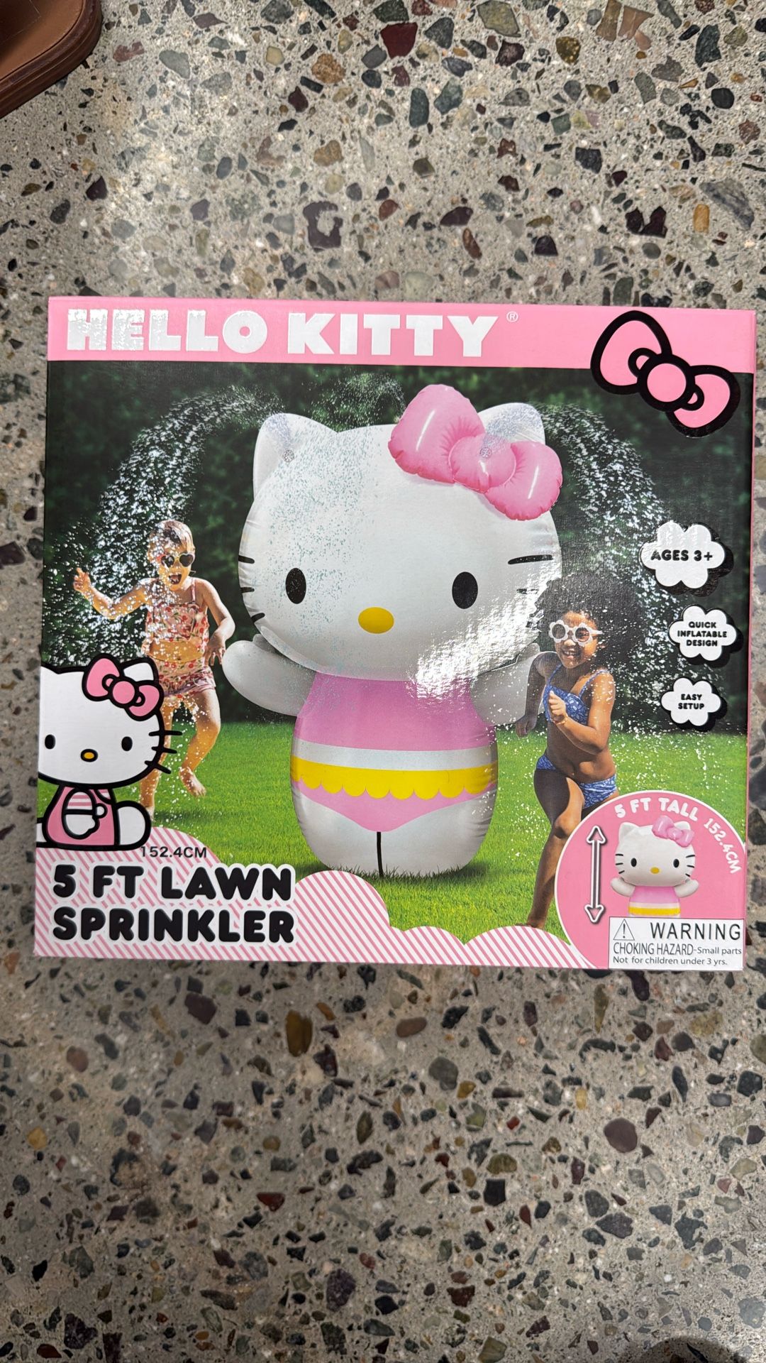 Hello kitty 5ft sprinkler