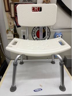 Shower chair and toilet riser