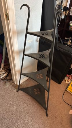 Tiered shelf decor 4 shelf
