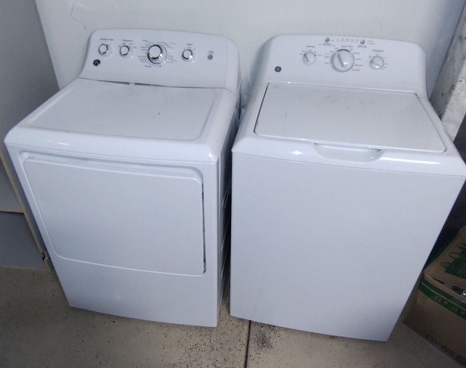 GE  Washer and Dryer 