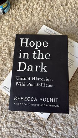 Hope in the Dark book
