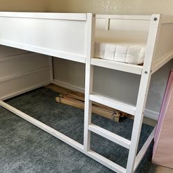 IKEA Kura Bunk Bed + Mattress Bundle