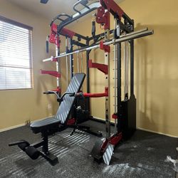💥Free Delivery💥 Complete Smith Machine Bundle 💪💪