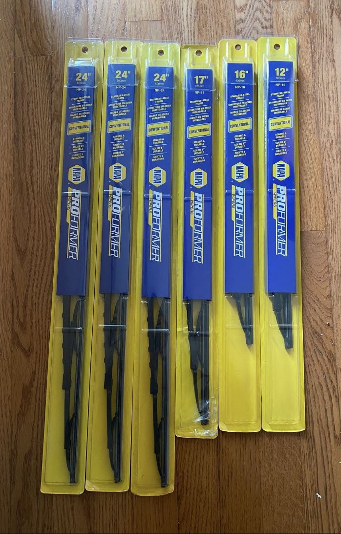 New Windshield Wiper Blades