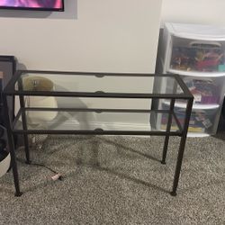 Glass Accent Table 