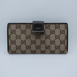 Gucci GG Canvas Continental Wallet