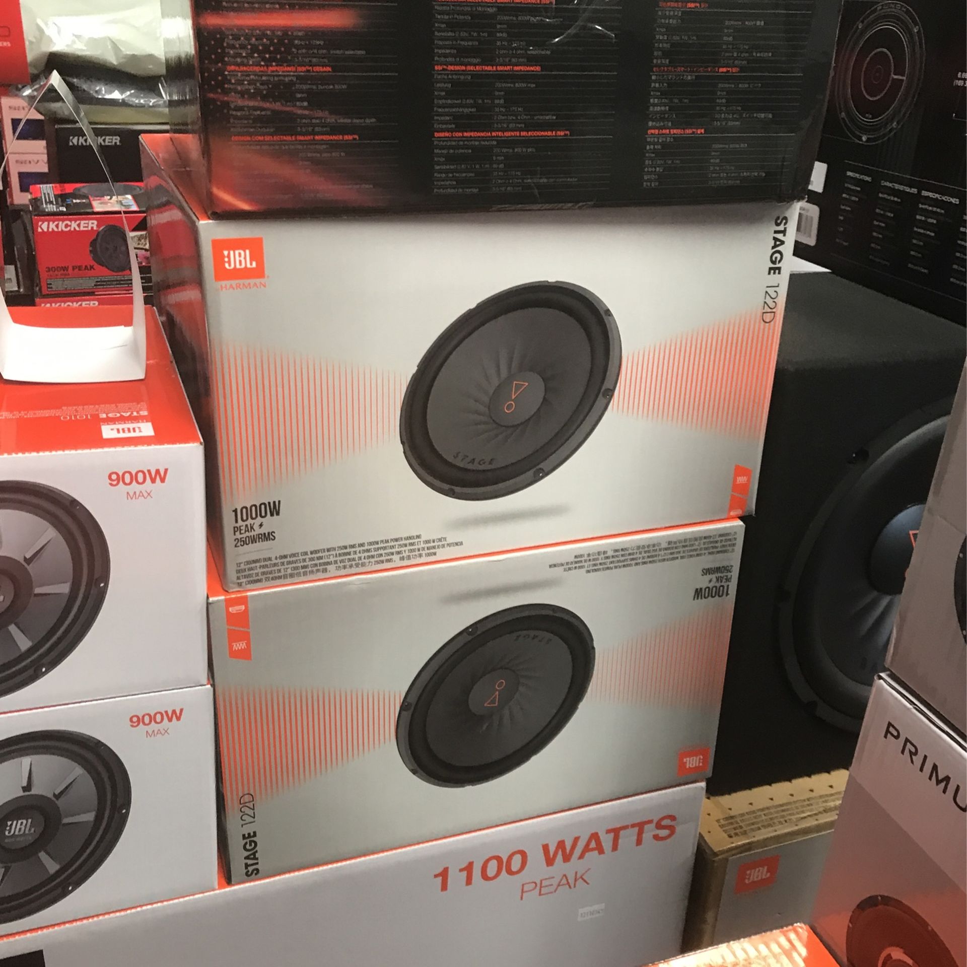 JBL 12 Inch Subwoofer 1000 Watts